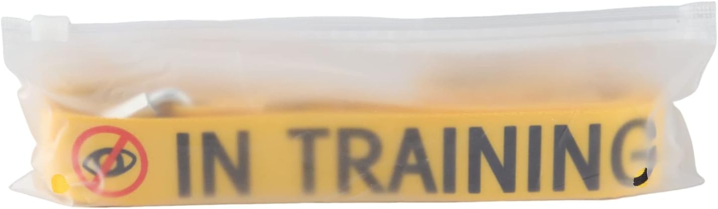 Funny Dog Leash for Training, Ignore & Walking - Owner & Pet Lover Gift (In Training Ignore-YE)