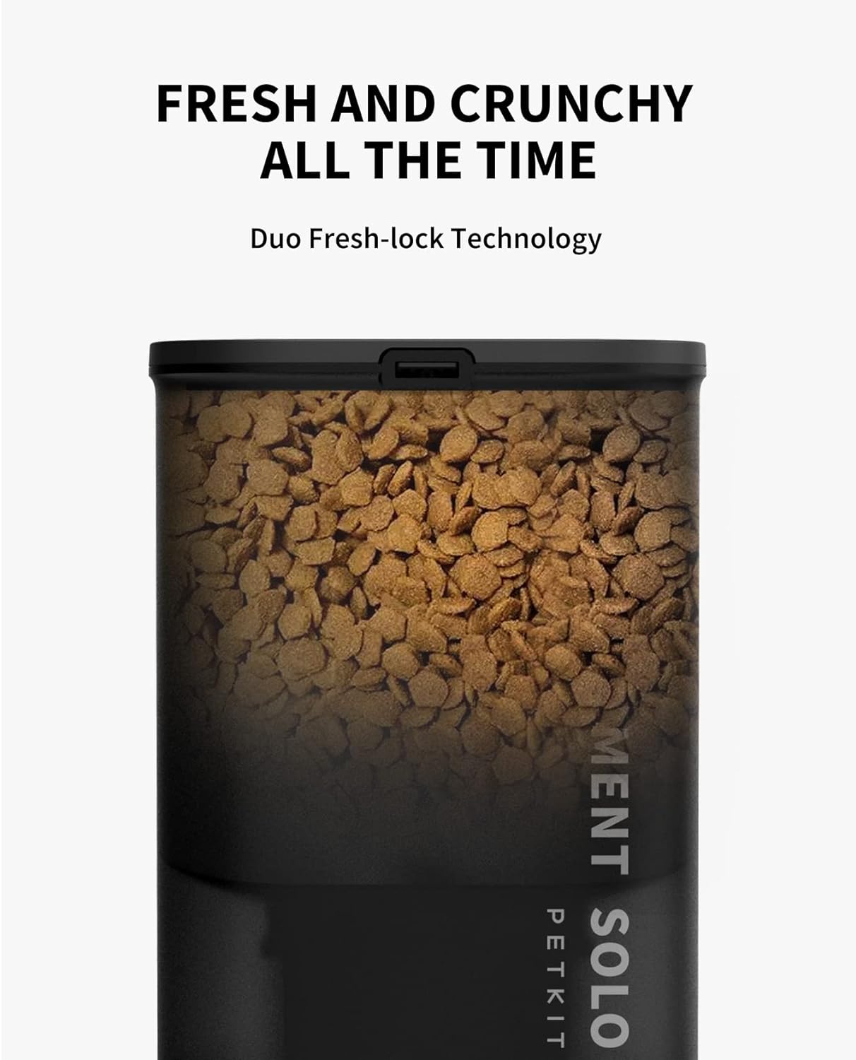 PETKIT Automatic Cat Feeder, 2.4G WiFi Automatic Dog Feeder, App Control Pet Food Dispenser with Triple Fresh-Lock System, Up to 10 Meals Per Day, Schedule Feeding, Food Shortage Alert, 3L Capacity