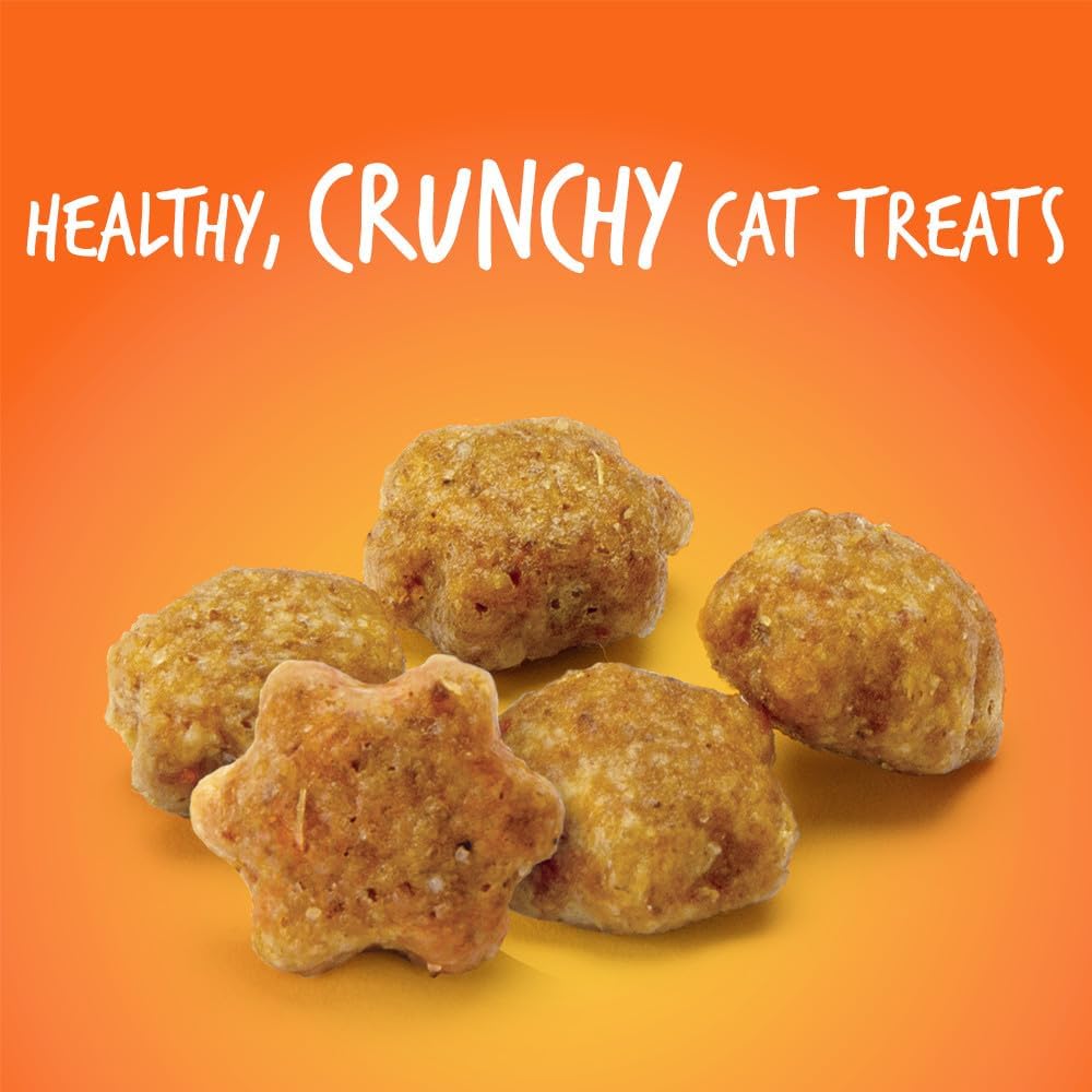 Fruitables Cat Treats Crunchy Cat Treats, Healthy Low Calorie Kitten Snacks, Made Without Wheat, Corn and Soy, Kitten Essentials, Made with Real Tuna and Pumpkin, 30 Ounces