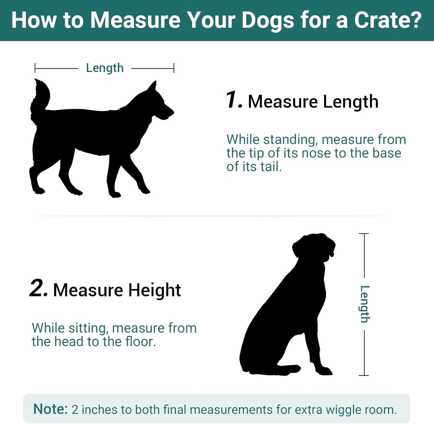 Large Dog Crate with Double Rooms, 72" Heavy Duty Wooden Dog Cage Furniutre Dog Crate Kennel w/Drawers & Removable Divider,Indoor Luxury Dog House for Large Dogs,Black