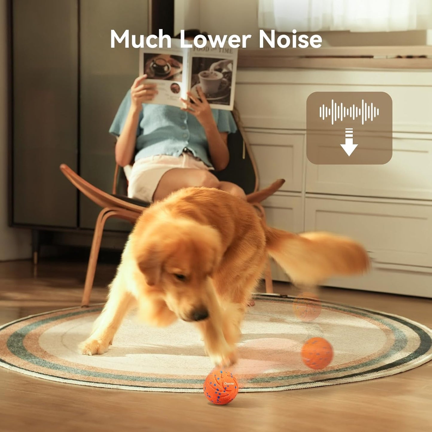 Cheerble Wicked Ball Air Replacement Shell (Orange)