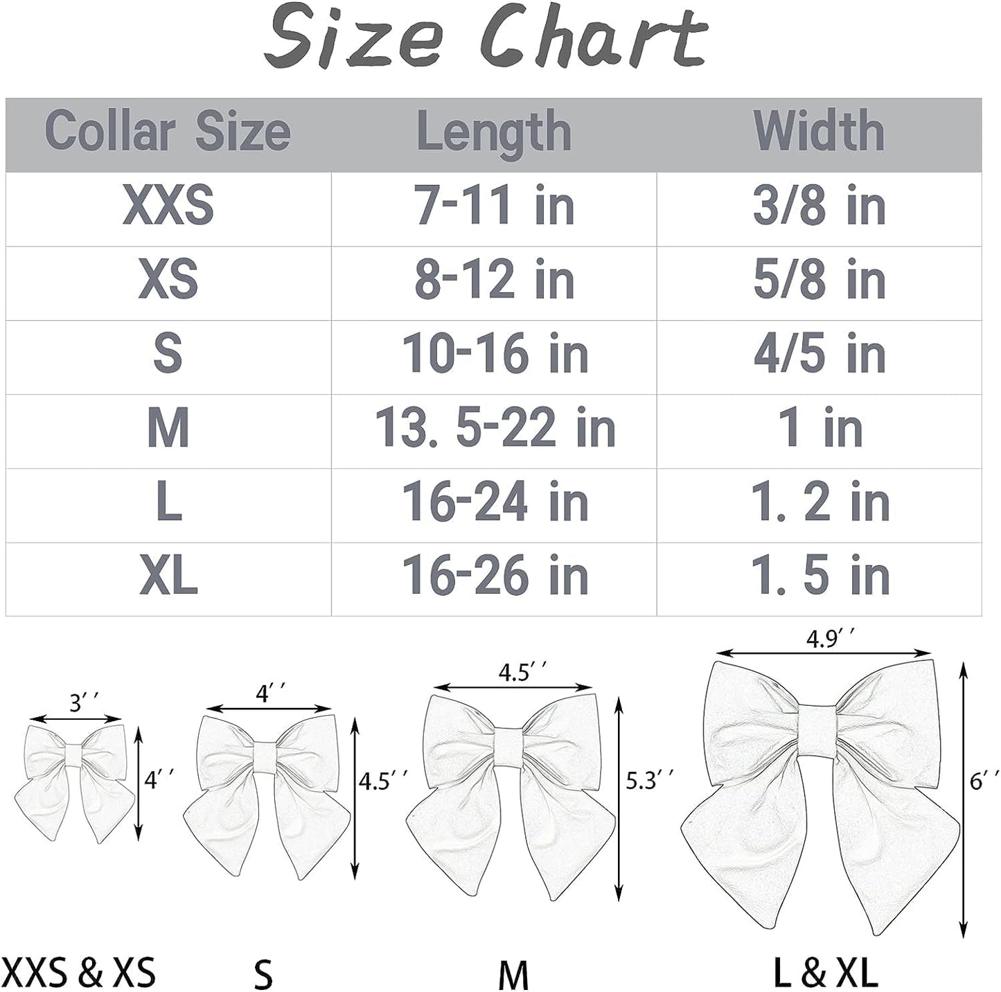 Lionet Paws Halloween Dog Collar with Bowtie - Cute Cotton Adjustable Black Bowtie Dog Collar with Metal Buckle for Small Medium Large Dog Girl Boy Gift, XXS, Neck 7-11in