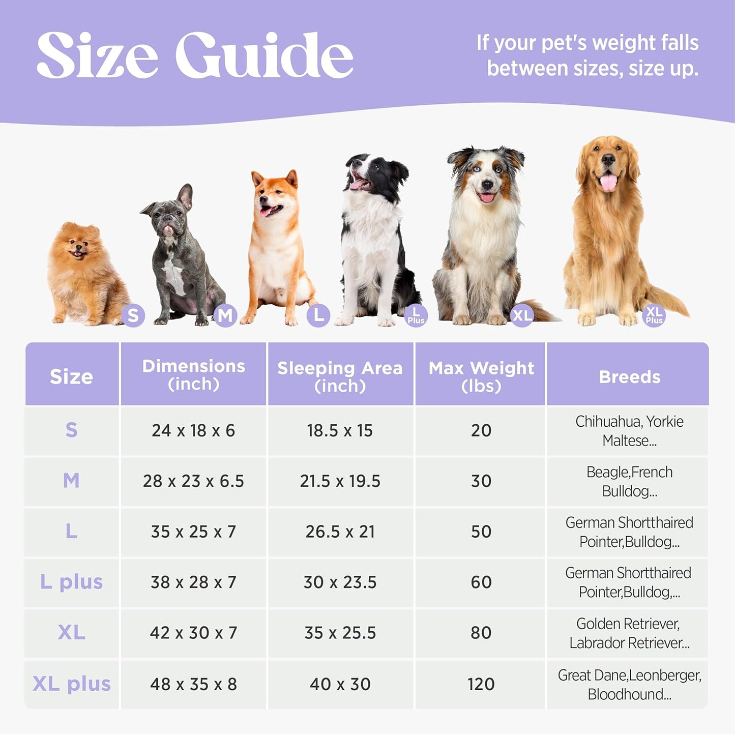 LE SURE Cute L-Plus Dog Beds, Orthopedic Waterproof Large Pet Bed with Sides, Non-Slip Bottom and Egg-Crate Foam Dog Couch Sofa with Washable Removable Cover, Beige