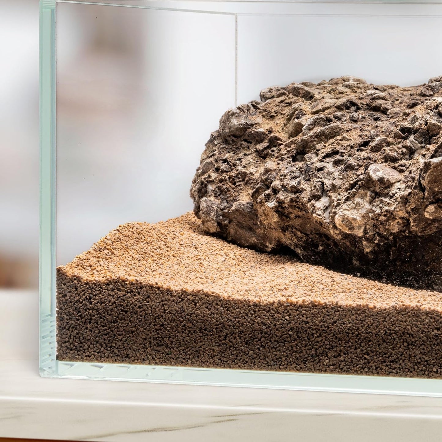 Ultum Nature Systems Controsand Mojave Aquarium Sand (8L) - Freshwater Tank Substrate for Live Shrimp & Planted Aquariums