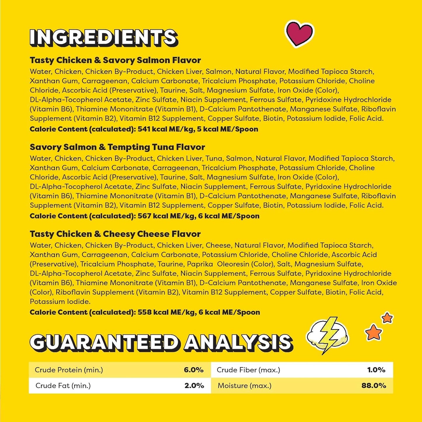 Temptations Lickable Spoons Adult Wet Cat Treats, 72 Spoons, Variety Pack