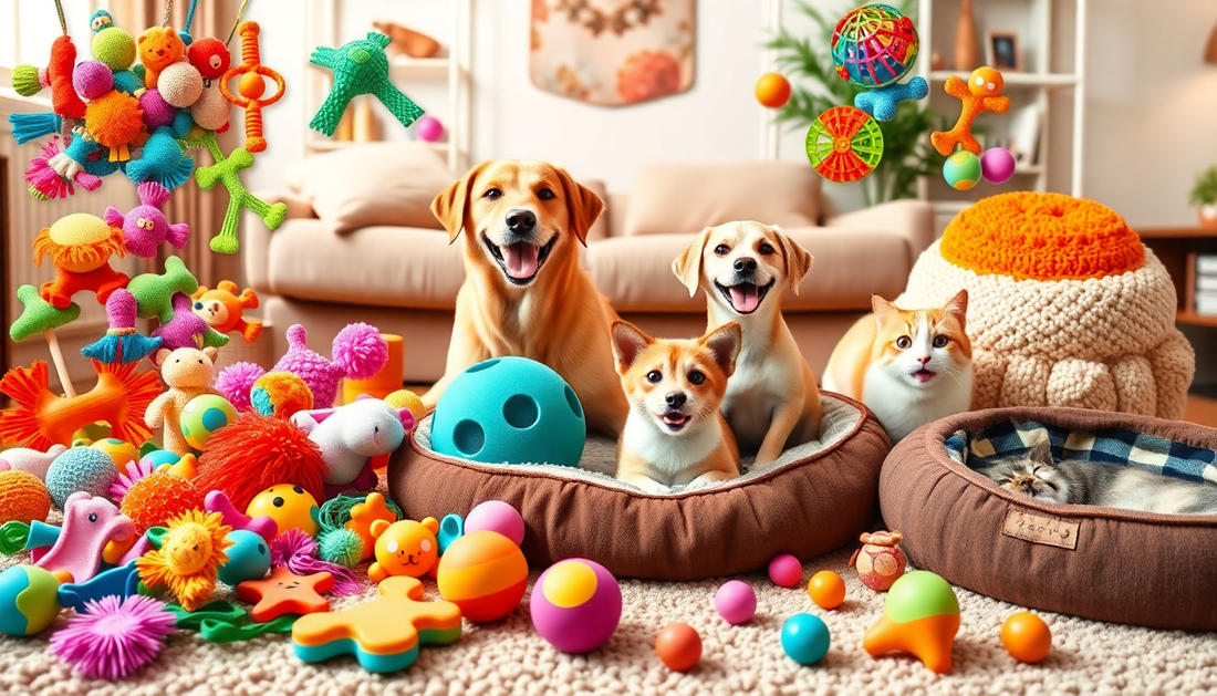 Top 10 Must-Have Toys and Accessories for Your Furry Friends