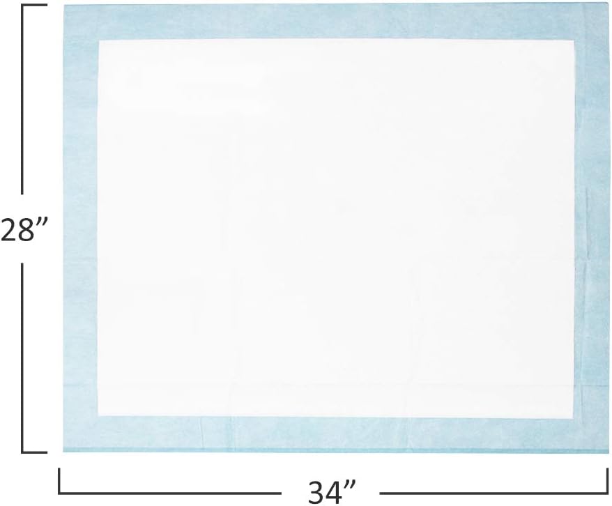 BV Puppy Pads XL 320 Count 28"x34" - Leak-Proof Pee Pads for Dogs with 6-Layer Design, Rapid Dry Sheet & Attractant - Dog Pad Extra Large with Odor Control - Perfect for Big Dogs & Indoor Use