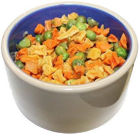 Veggie Blend - Healthy Natural Mixed Dried Vegetable Treat - Sweet Potatoes, Carrots, Peas - for Degus, Chinchillas, Sugar Gliders, Hedgehogs, Guinea Pigs & Small Pets… (8 Ounce (Pack of 1))