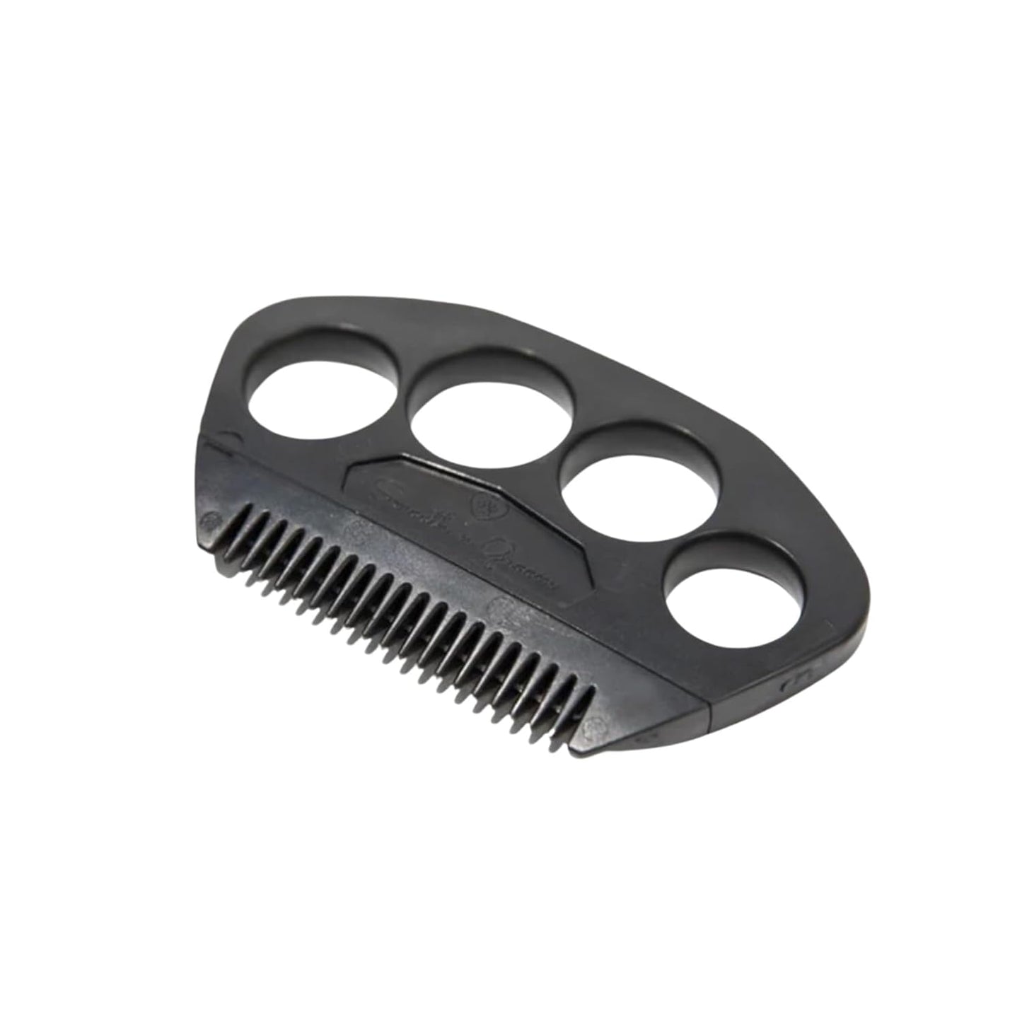 The Fur Hero, Pet hair comb - Skin Friendly Dog and Cat hair brush for Shedding with an embedded razor blade makes Pet Grooming easy, dog and cat accessories, Black