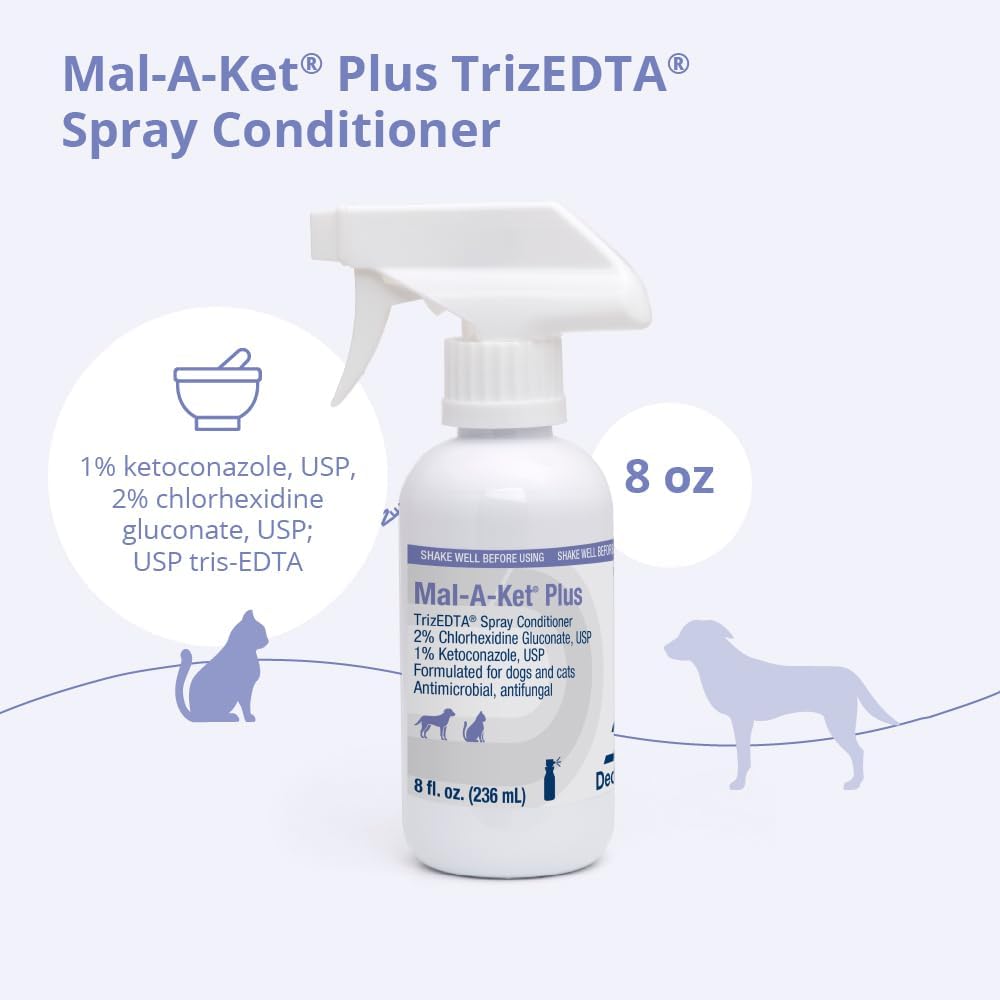 Plus TrizEDTA Spray Conditioner for Dogs and Cats, 8 oz