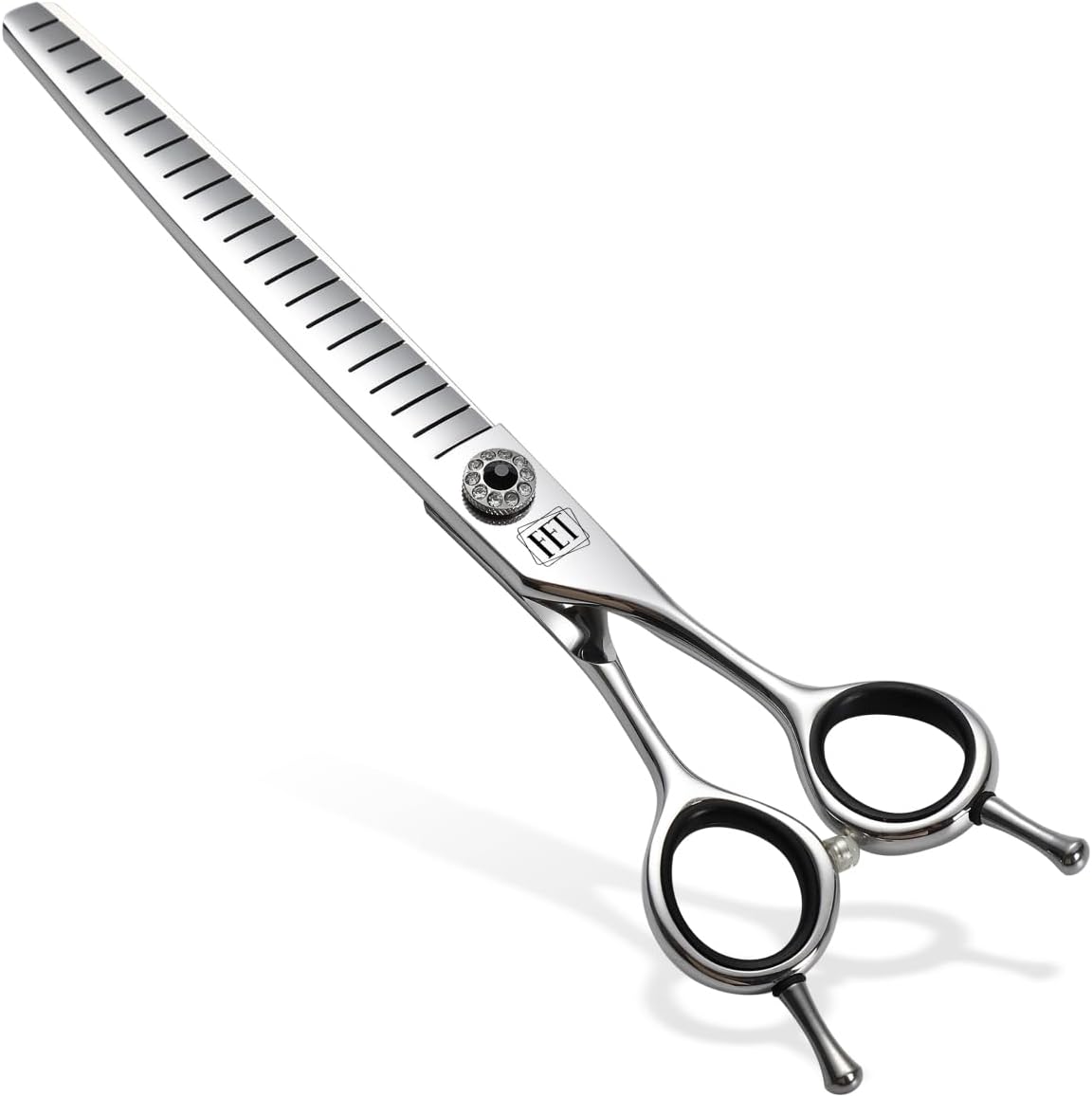 Dog Grooming Scissors: 7 inch Pet Fluffy Shears Made Of Japanese 440C Advanced Stainless Steel Professional Grooming Scissors for Dogs Cats and Other Pets