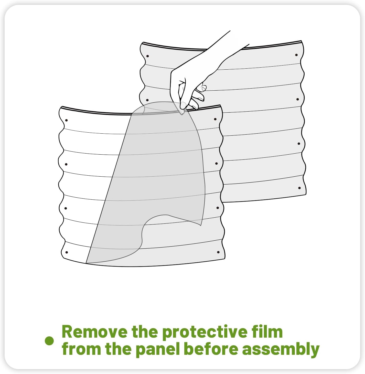 SnugNiture Galvanized Raised Garden Bed Outdoor, 2 Pcs 4x2x1ft Oval Metal Planter Box for Planting Plants Vegetables, Silver