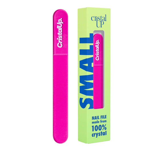 Crystal Nail File 3 in, Glass File Ideal for Purse, Durable, Safe and Gentle on Nails, Perfect for Travel Home, Office and On the Go, Portable Design