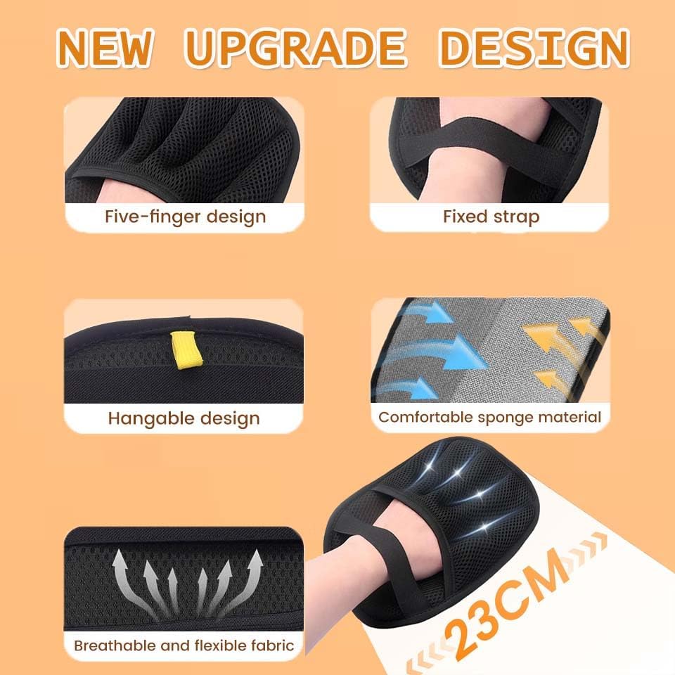 1PC Pet Hair Removal Glove,Electrostatic Gloves Pet Hair,Reusable Cat & Dog Hair Remover for Couch,Furniture,Carpet,Curtain,Carpet Car Seat,Pet Memorial Gifts for Dogs,dog hair collector keychain