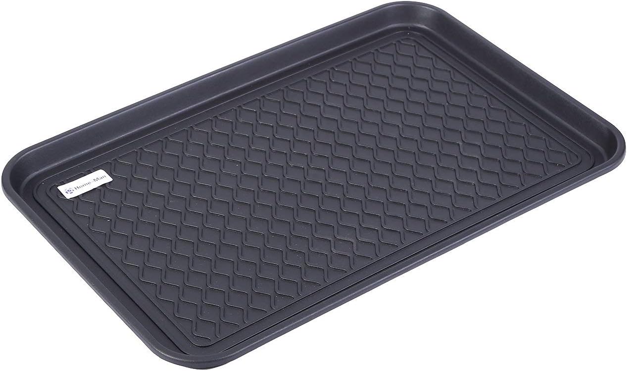 Multi-Purpose Boot Mat, Shoe Mat, Pet Bowl Tray, Waterproof for Indoor and Outdoor Floor Protection, 24" x 15"/2 Pack
