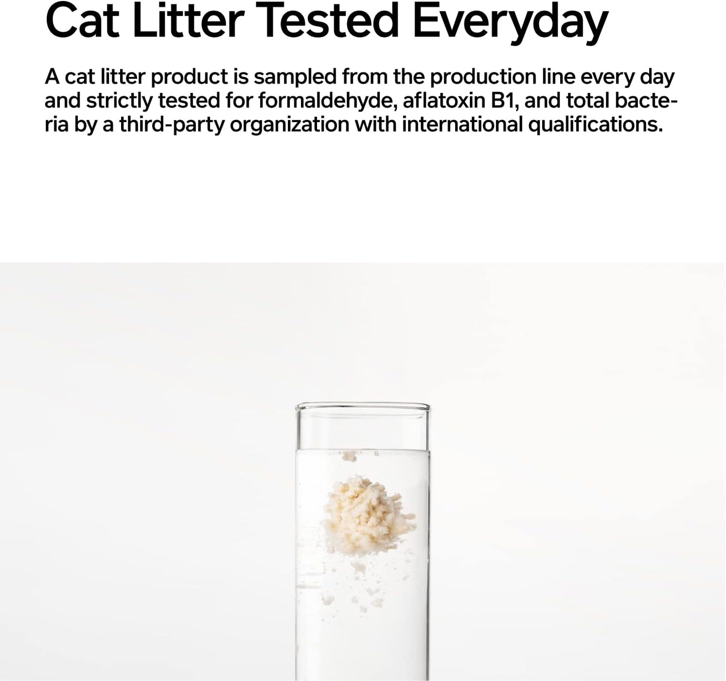 pidan Tofu Cat Litter Clumping,Flushable,Ultra Absorbent and Fast Drying, 100% Natural Ingredients Litter,Solubility in Water,Really Dust-Free,Less Scattering (5.3lb×4bags)