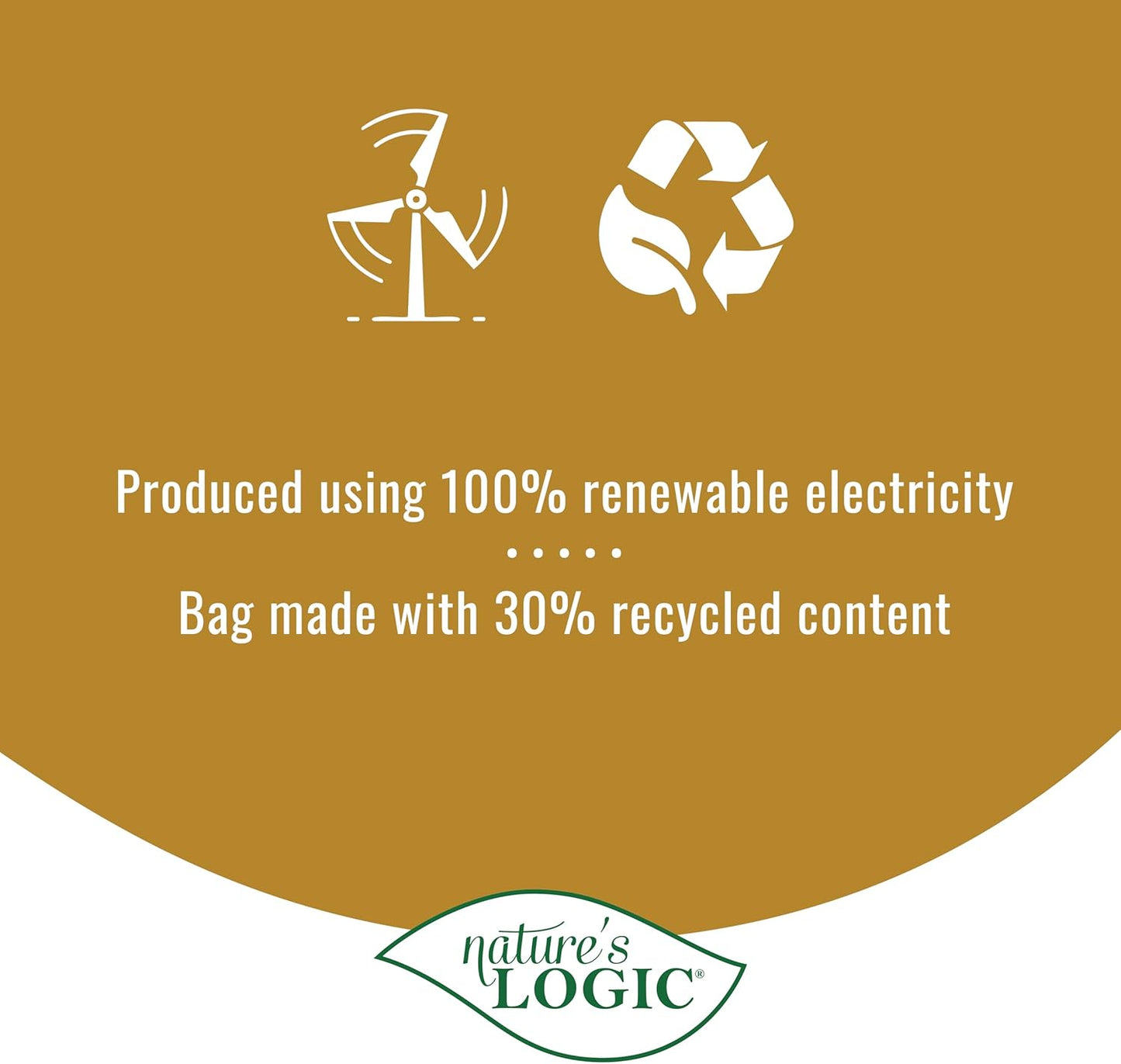 NATURE'S LOGIC Dry Dog Food - 100% Natural - No Synthetics - for All Ages, Sizes, Breeds - Free from Common Allergens, High Protein - Chicken Meal Feast, 25lbs