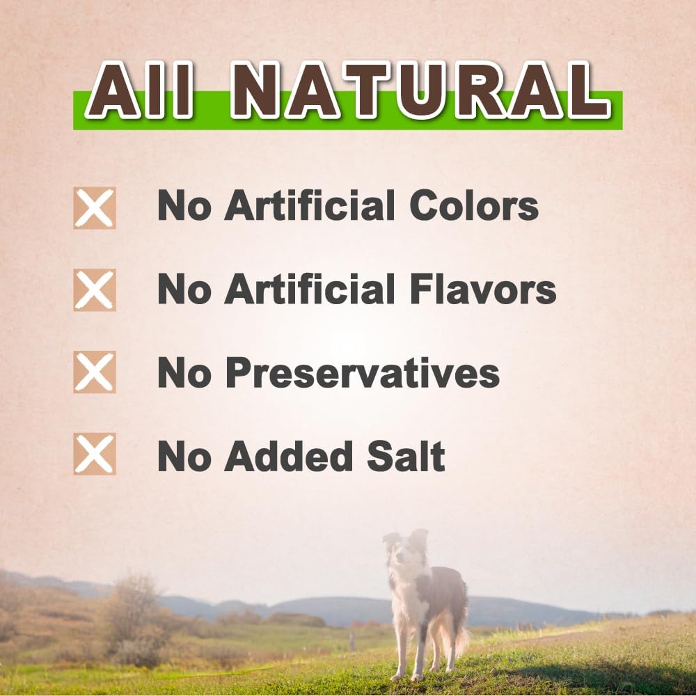 AFreschi Turkey Tendons for Dogs, USA-Sourced, Healthy Dog Treats, Rawhide-Free Puppy Chews, Long Lasting, All Natural, Hypoallergenic Dog Treats for Small Breeds, 10 Pack Box Strips