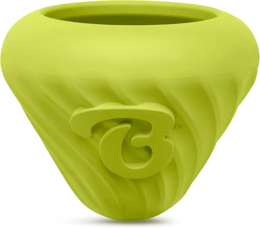 Benebone Natural Rubber Cone Interactive Enrichment Treat Dispensing Dog Toy - Slow Feeder - Great for Meals and Boredom