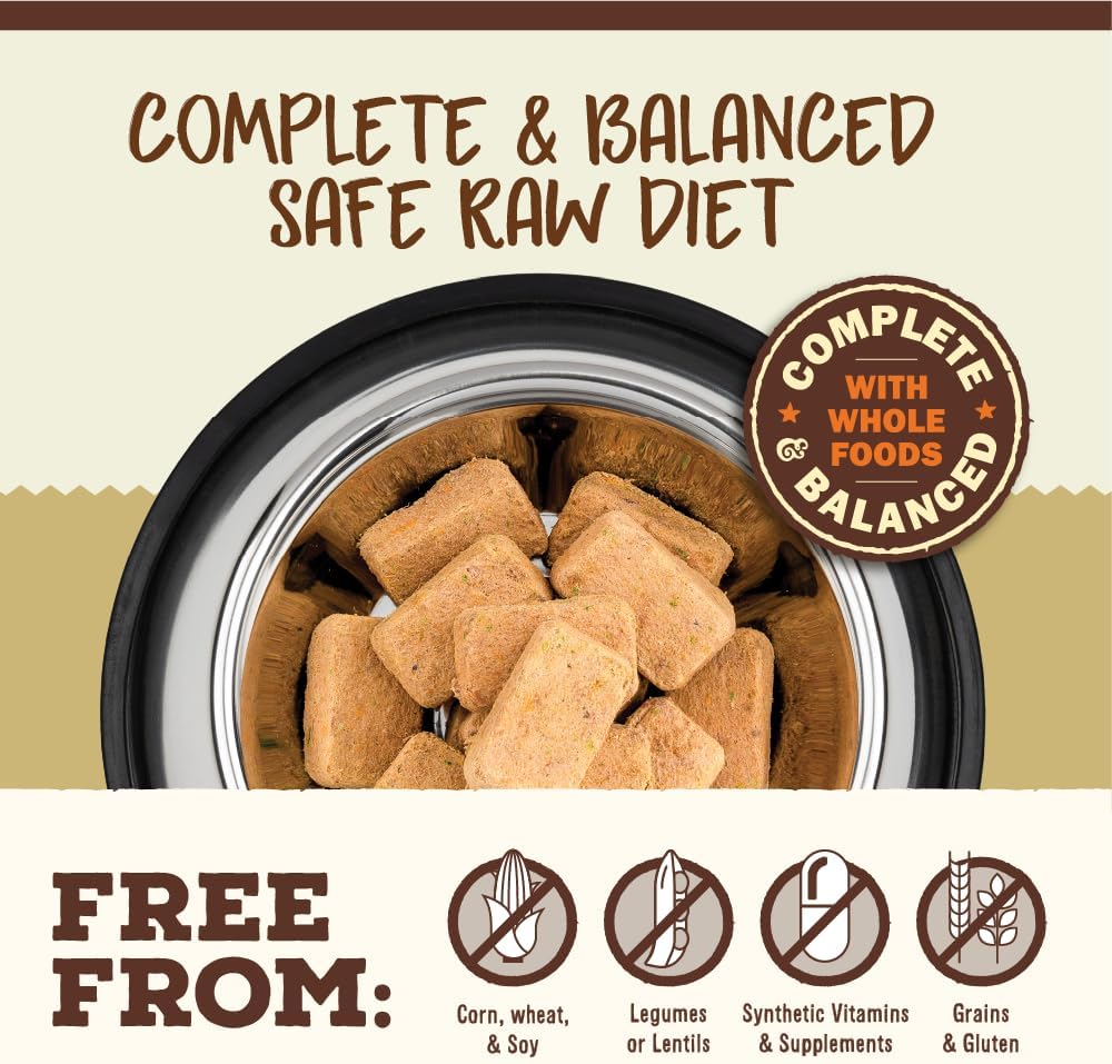 Primal Freeze Dried Raw Cat Food Nuggets Venison, Complete & Balanced Meal or Topper, Premium, Healthy, Grain Free, High Protein Raw Cat Food with Probiotics (14 oz)