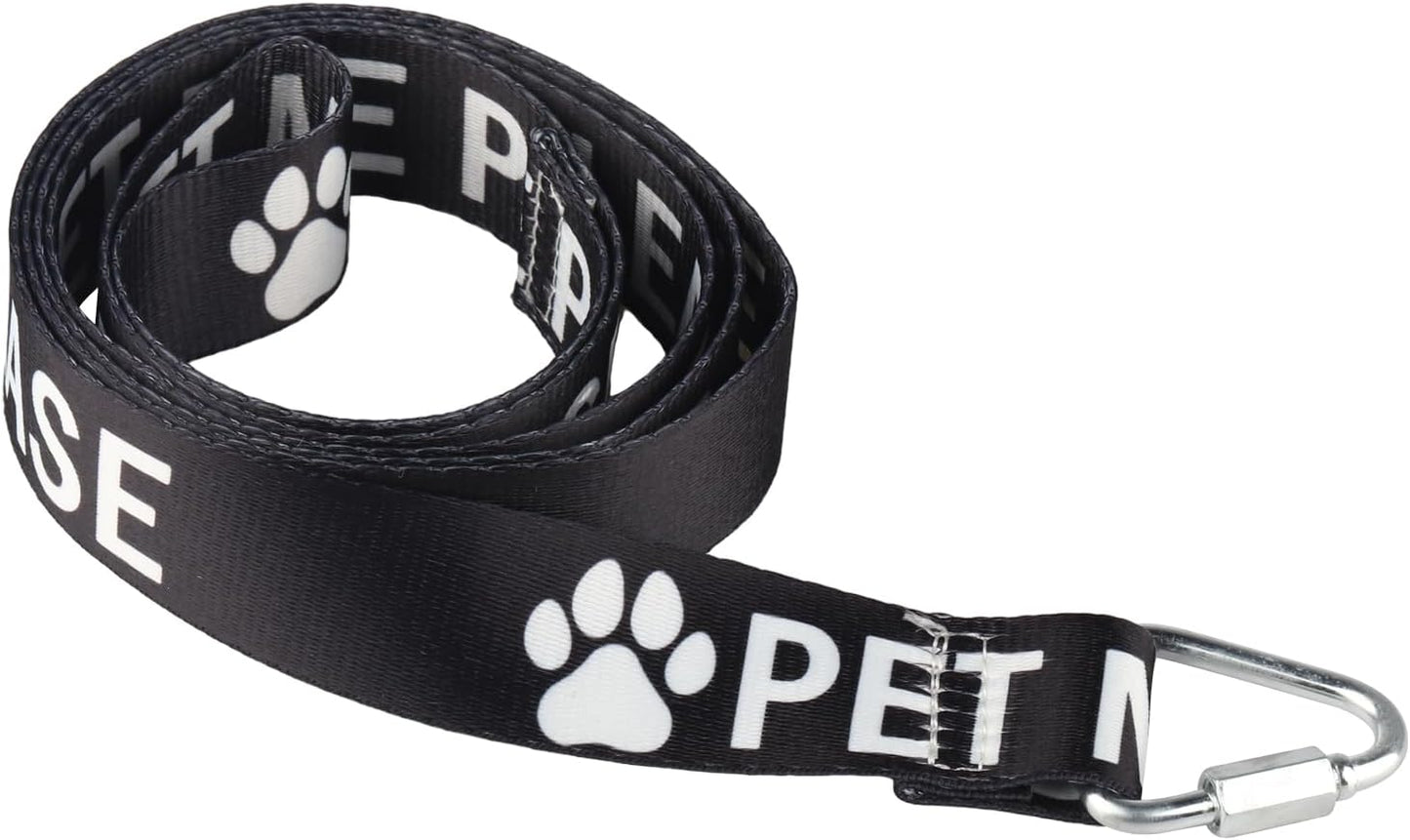 BLUPARK Funny Dog Leash Walking Training Dog Leashes Dog Owner Pet Lover Gift(Pet Me Please)