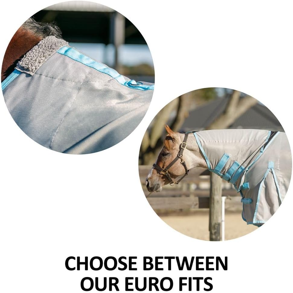 Schneiders Cooling Soft Interlock Mesh II Horse Fly Sheets | 300D Cooling Fabric | 80% UV Protection | SilverTek Lining | Reflective Stripes