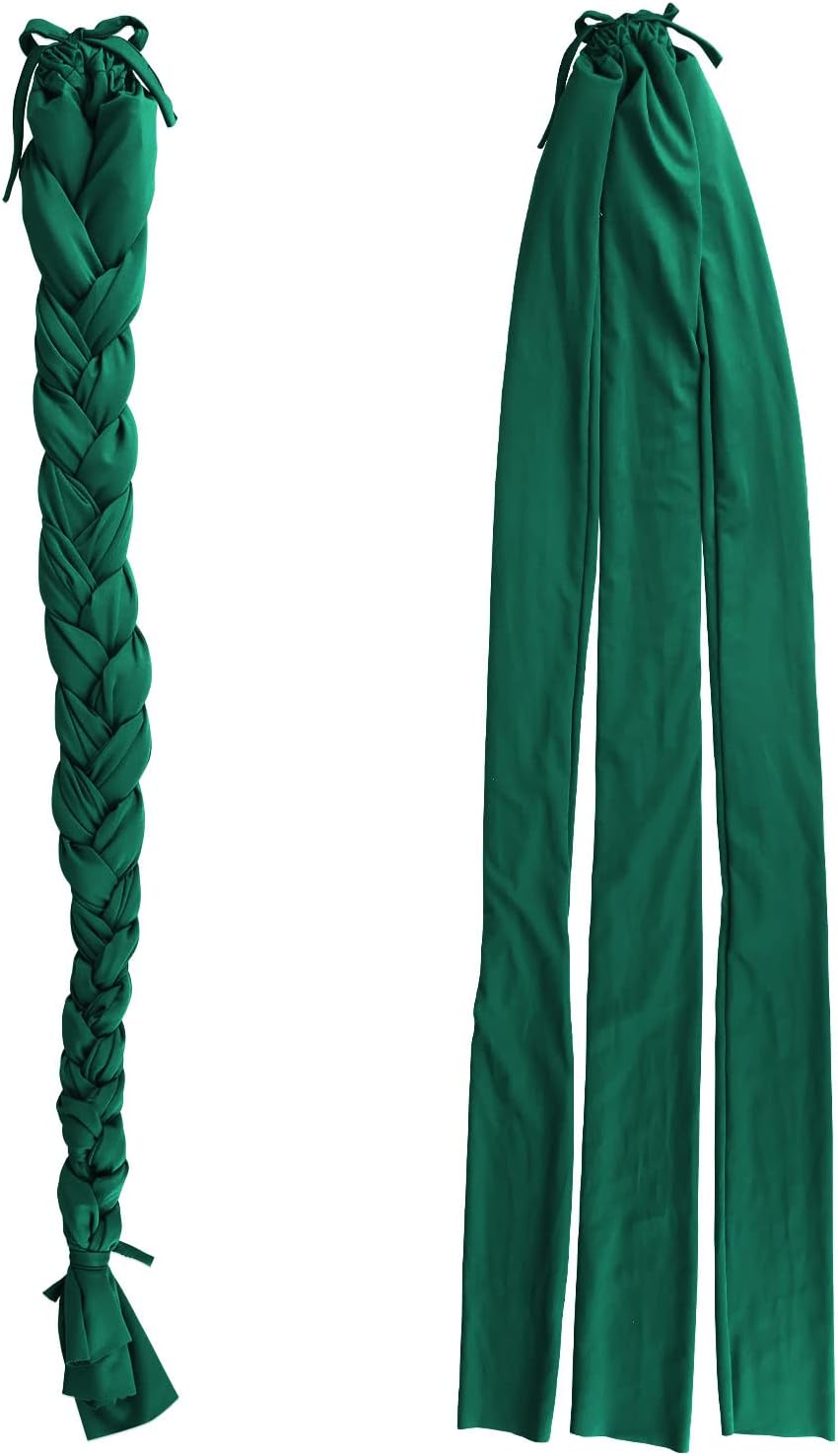 Harrison Howard 3 Tube Stretchy Fabrics Adjustable Closure Lightweight Horse Tail Bag for Horses Braid-in Tail Bag