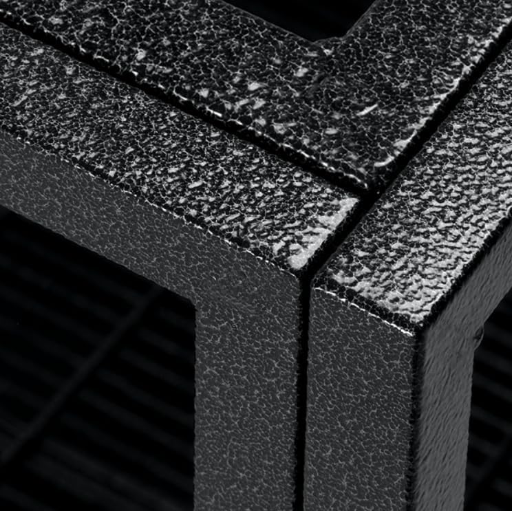 54/48/42/38 Inch Heavy Duty Funiture Dog Crate with Wheels, Indestructible and Escape Proof Wooden Kennel Indoor for High Anxiety Dogs with Double Door and Tray, Extra Large XL XXL