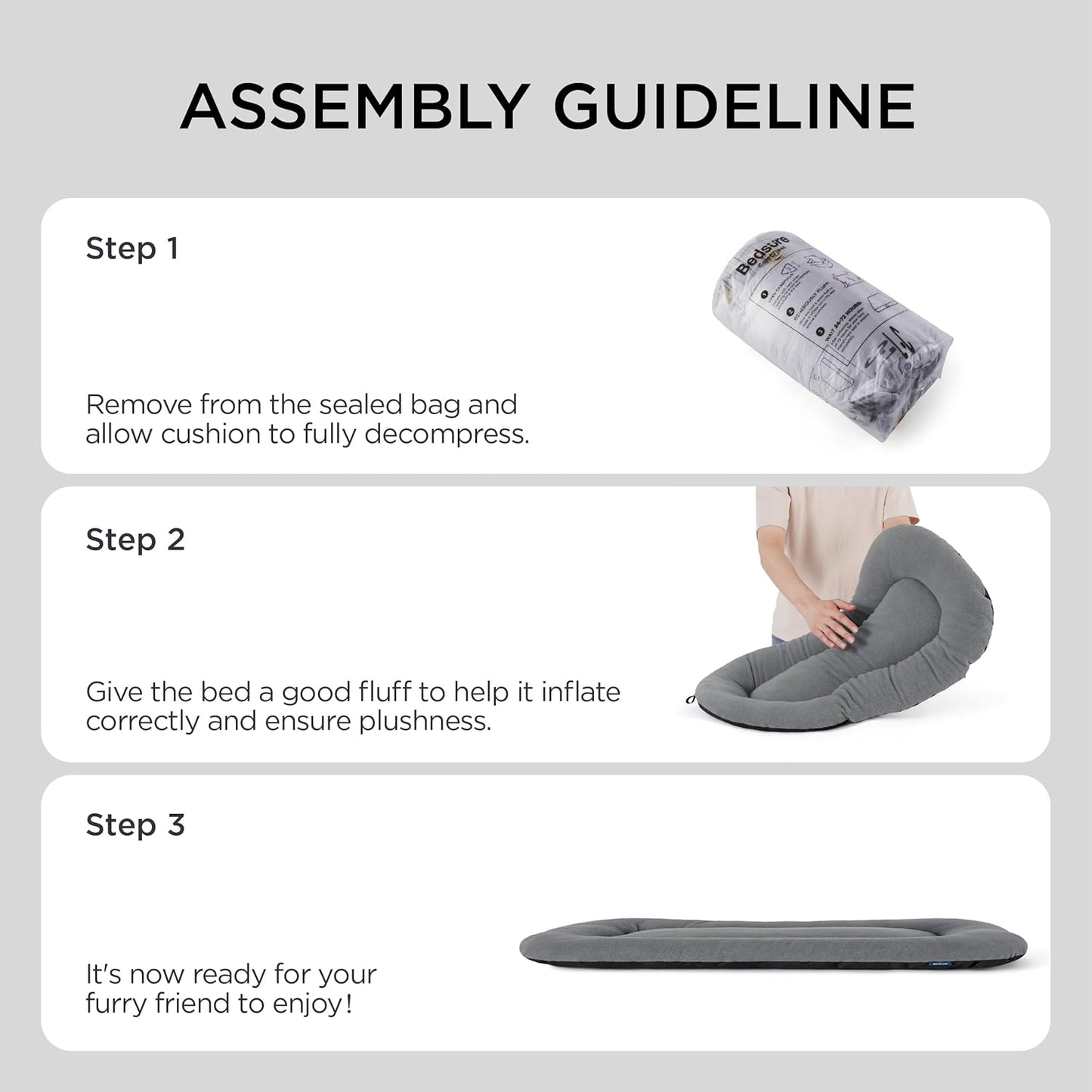 Bedsure Washable Dog Crate Pad for Medium Dogs, Anti-Slip Puppy Kennel Dog Bed for Crate - Ultra Soft Fleece Flat Thin Pet Mat (Not Chew Proof), Brown 29"x21"