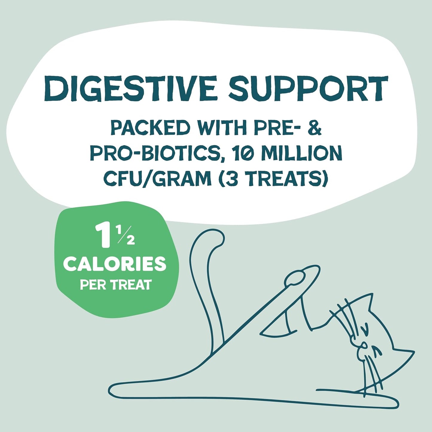 Shameless Pets Digestive Health Catnip Chicken Crunchy Cat Treats