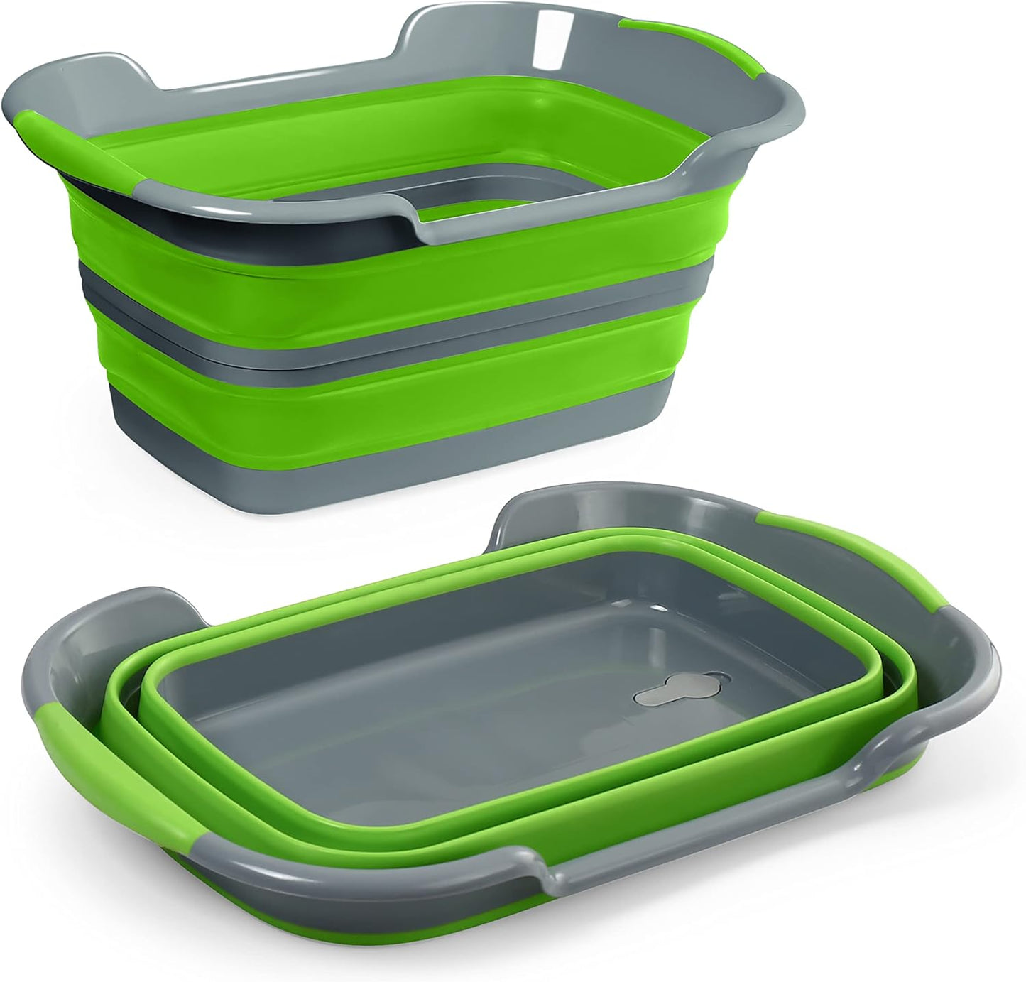 Smoochie Collapsible Dog Bathtub, Dog Tubs for Bathing, Portable Tub, Dog Wash Tub, Pet Tub and Dog Bath Tub for Dog/Cat/Pet and Puppy Bath Tub, Dog Tub for Pets and Cats (Green)