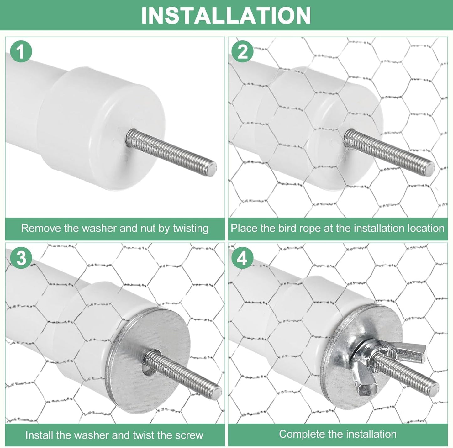 1-Pack Rope Perches for Bird Cages, 31.5 in Length Comfort Grip Flexible Rope Perch Beak & Paw Grinding for Parrots/Cockatiels/Parakeets, Bird Platform Sand [Pink Blue]