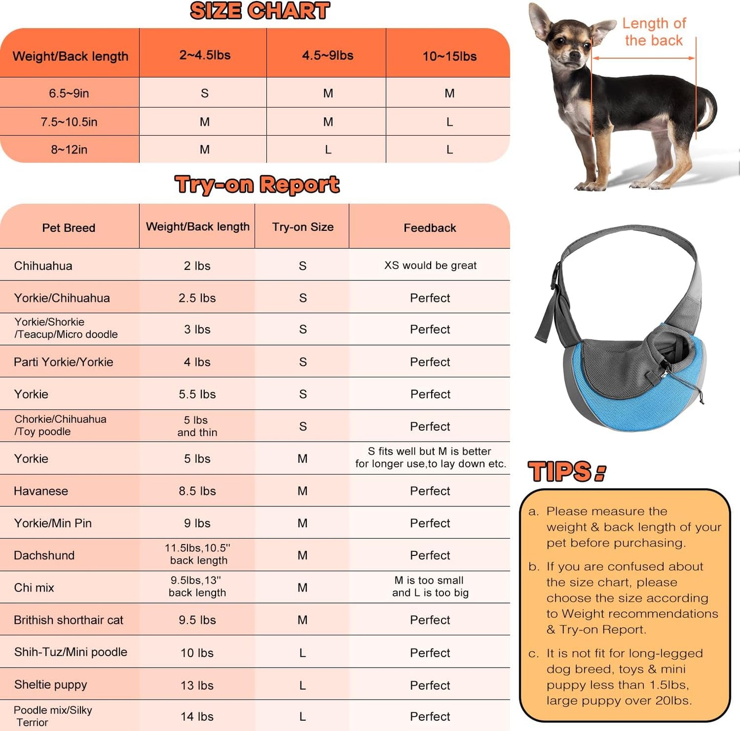 YUDODO Pet Dog Sling Carrier Breathable Mesh Travel Safe Sling Bag Carrier for Dogs Cats