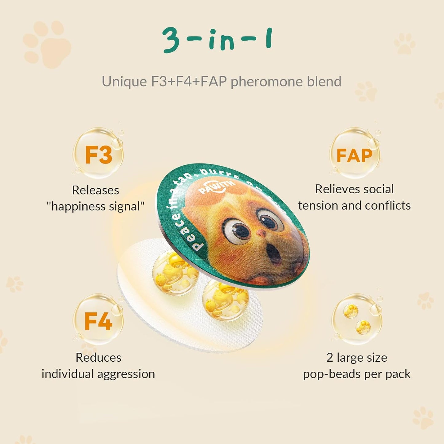 Cat Calming Diffuser – for Travel, Car & Home Use, Pheromone Diffuser for Cats & Kittens to Reduce Anxiety and Stress, No Electricity Needed, Long-Lasting Calming Support (2 Pack)