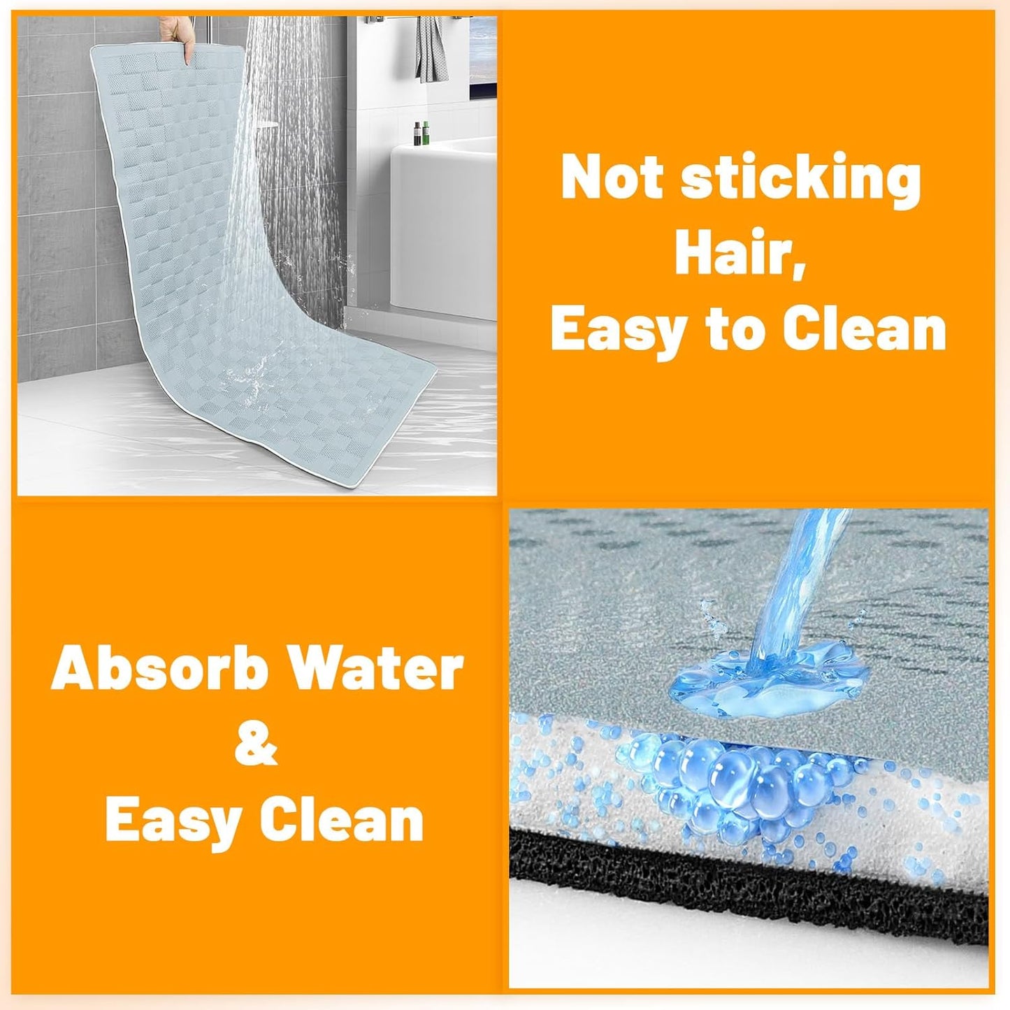 Non-Slip Pet Bed Mat for Truck Back Seat Extender, Hair Resistant Dog Blanket for Hard Bottom Dog Car Seat Cover, Anti Slip Pet Linner Backseat Cover Deep Gray XL