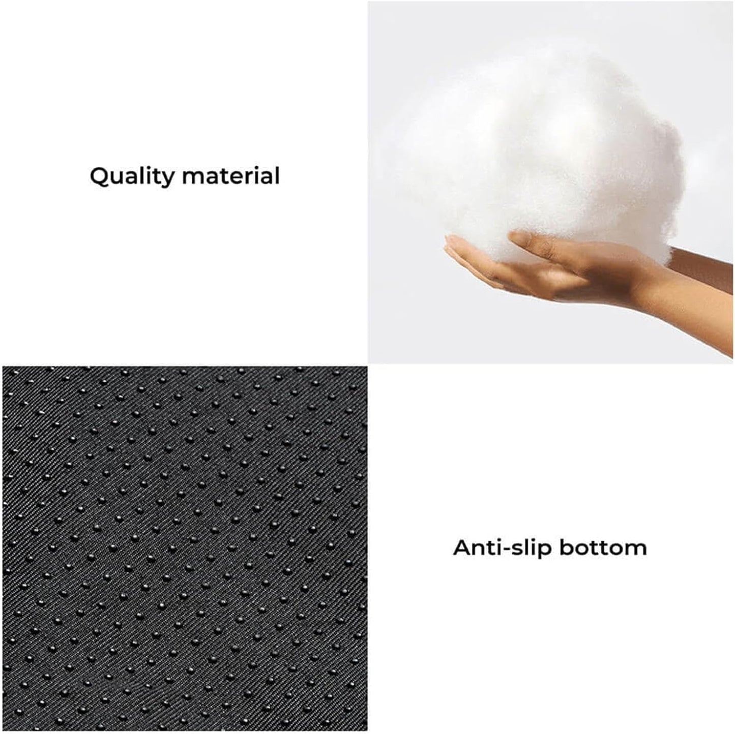 FUNNY FUZZY Pet Fluffy Fuzzy Couch Cover, Calming Washable Dog Bed Sofa Protector Pets Mat for Small Medium Dogs and Cats (Tie-dye Grey,33.45 × 28.35 × 5.51 in)