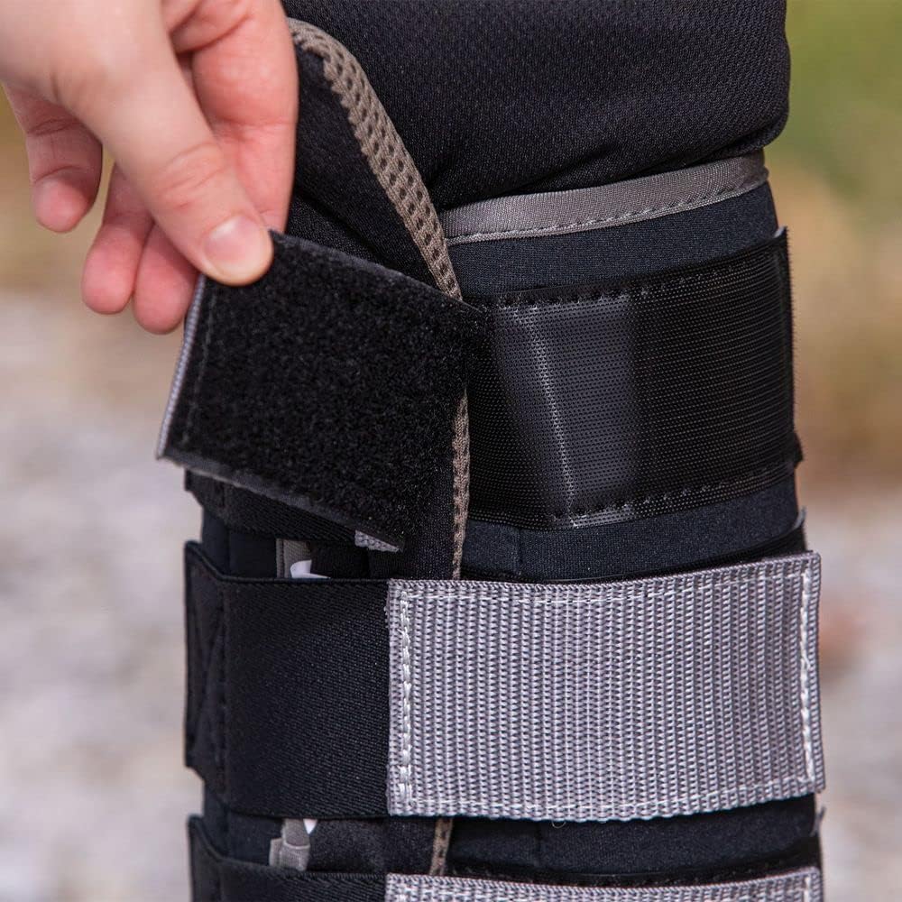 Dura-Tech Stable Quick Wraps for Horses | Ultimate Comfort & Protection for Equine Legs | Enhanced with Far-Infrared Technology | Perfect for Trailering or Stabling | Size Medium