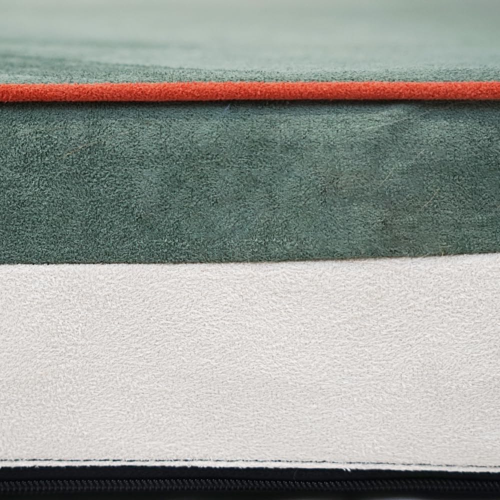 Laifug Orthopedic Memory Foam Dog Bed with Pillow and Durable Water Proof Liner & Removable Washable Cover & Smart Design Medium (34"x22"x7"), Dark Green