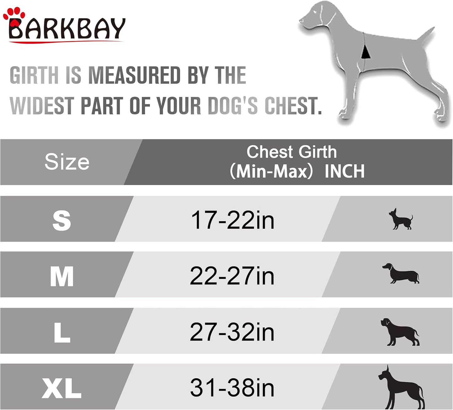 BARKBAY No Pull Dog Harness Front Clip Heavy Duty Reflective Easy Control Handle for Large Dog Walking(Navy,XL)