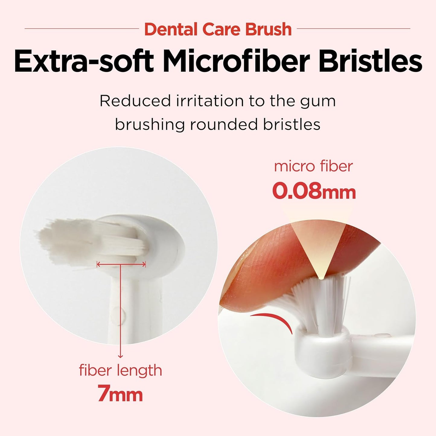 JAYU PET Dental Care Brush (Soft Bristles) 1ea - Dog Toothbrush, Cat Toothbrush, Dental Care for Kitten and Small Dogs, Removing Old Plaque and Tartar, Cat Teeth Brushing & Easy Cleaning