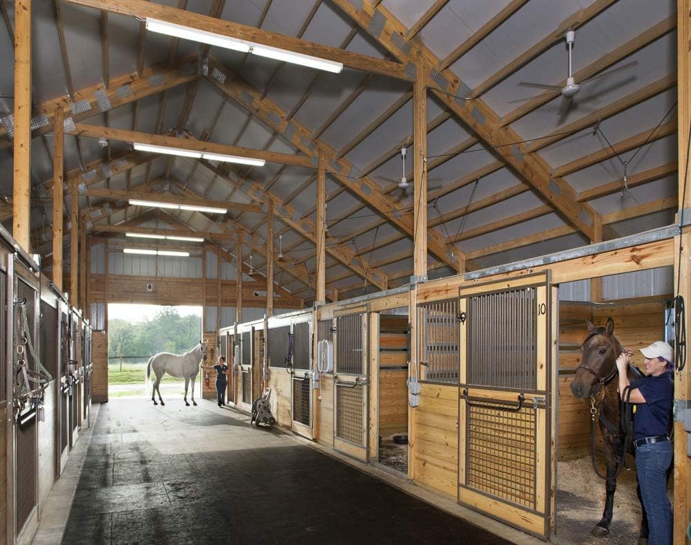 American Floor Mats - Horse/Stable Mats - Heavy Duty Stall Mats - Thick, Durable Rubber Flooring Solid Black 3/8" Thick - 3' x 4' Mat
