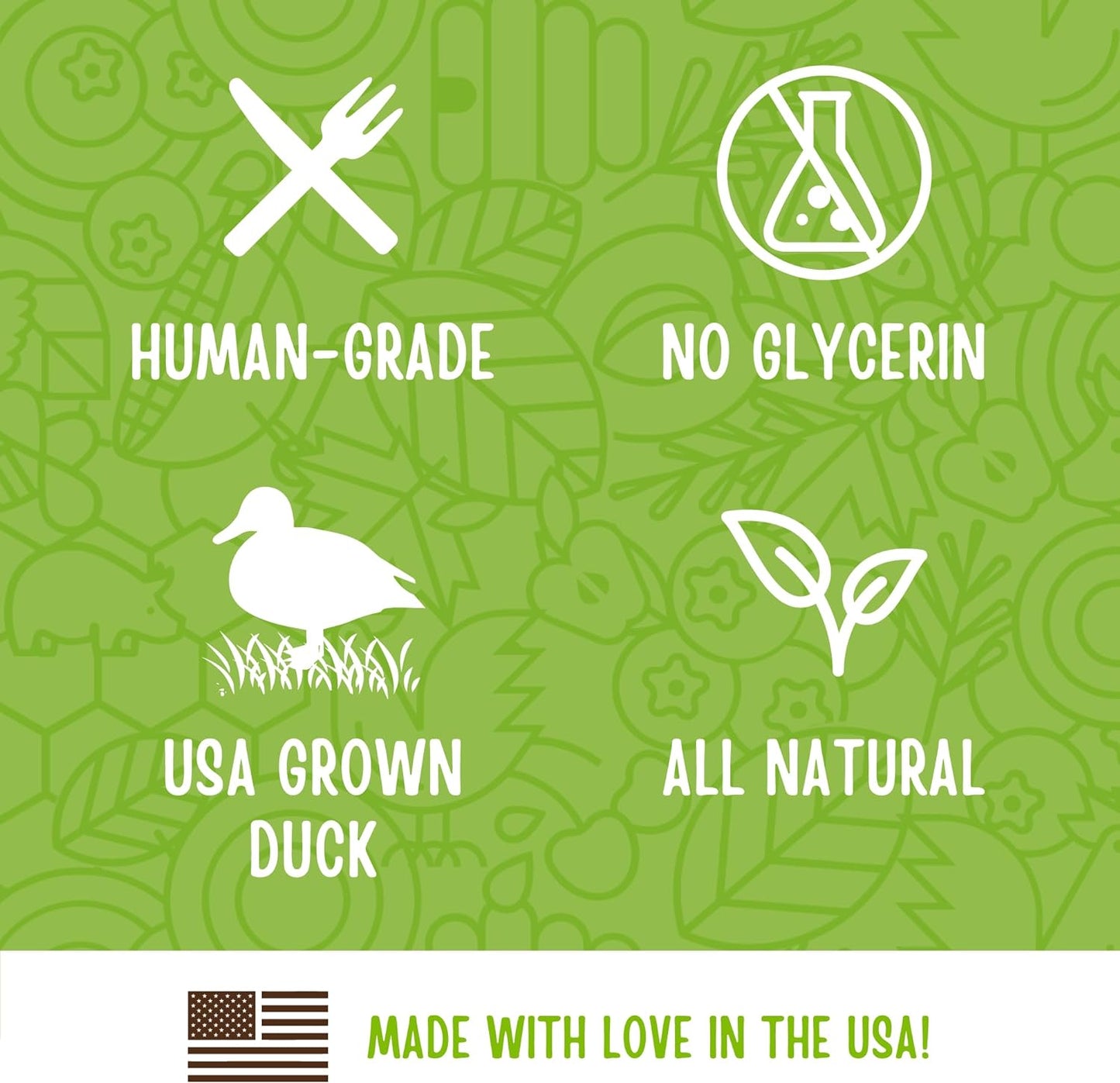 Full Moon Essential Duck Savory Sticks 14.0 oz (Pack of 2)