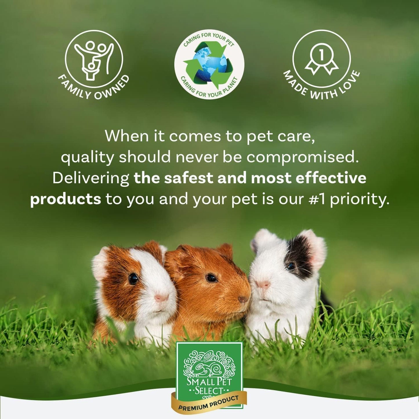 Small Pet Select Unbleached White Paper Bedding, 178L