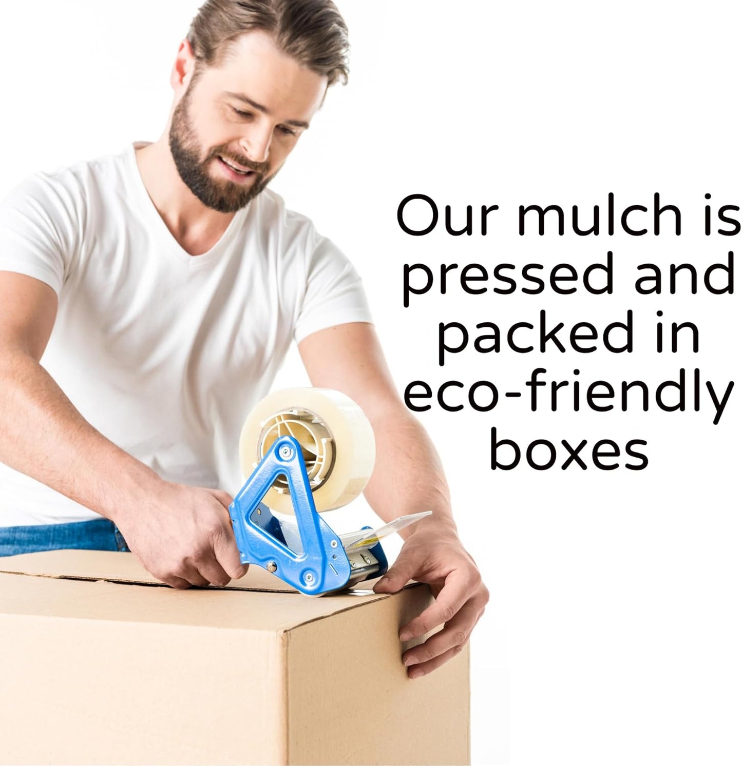 Premium Brown Wood Mulch for Landscaping, Gardens, Lawns, Potting Media, and Potted Plants (0.5 CF - 14 L - 15 QTS)