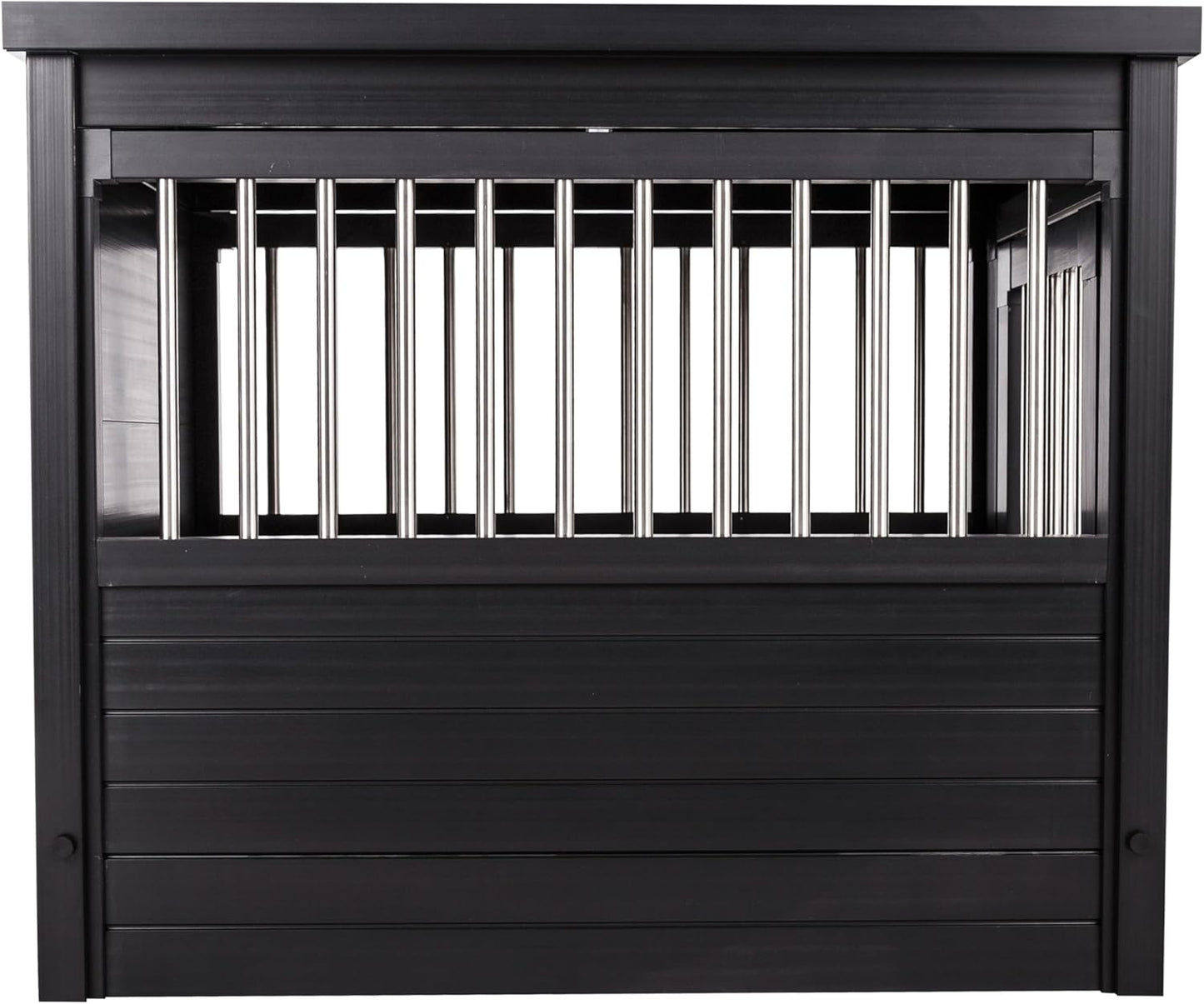 New Age Pet ecoFLEX Pet Crate/End Table, Small, Espresso 23.8"L x 18.2"W x 22.2"H