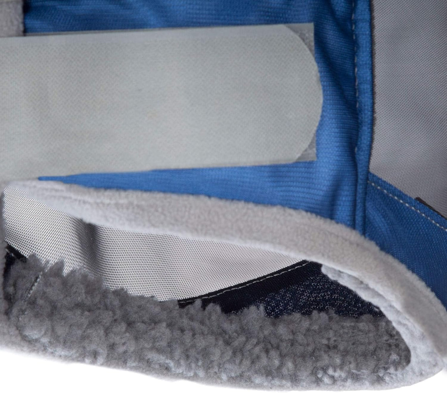 Harrison Howard CareMaster Pro Luminous Horse Fly Mask Large Eye Space Standard with Ears UV Protection for Horse Royal Blue Full Size