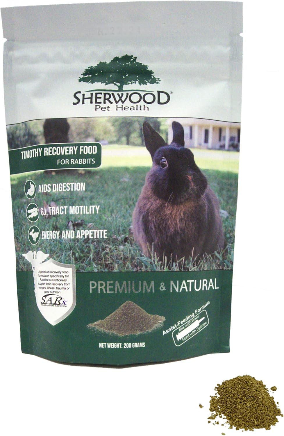 Sherwood Pet Health Rabbit Emergency kit and Bulk Recovery Food (200 Grams)