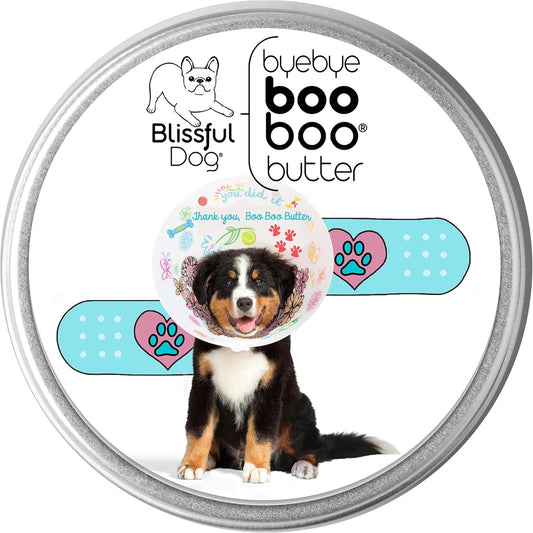 The Blissful Dog 1 oz TIN Bernese Mountain Dog Booboo Butter