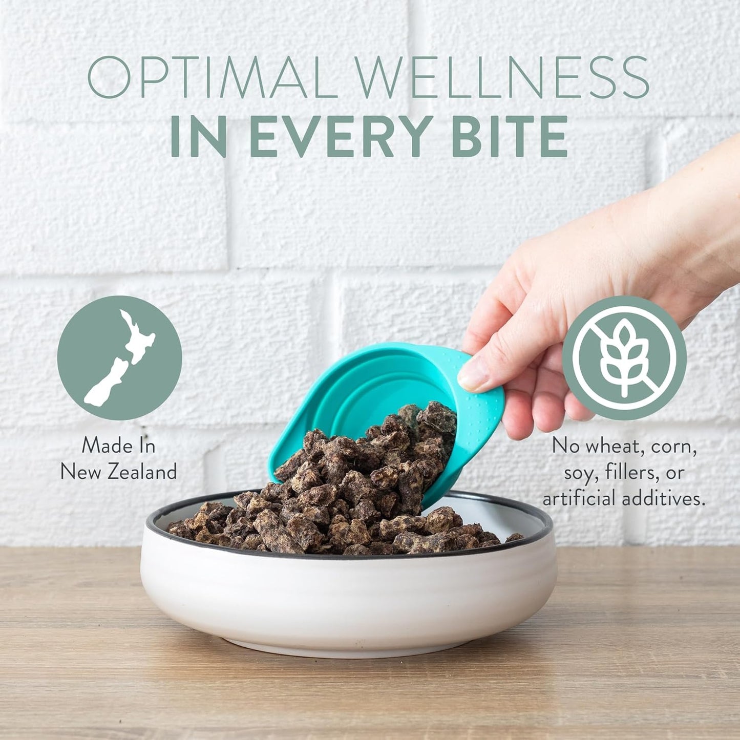 Air Dried Dog Food, Toppers for Dry Food, High Protein, Natural Dog Food, Limited Ingredient Recipe Chicken, 3.5 oz