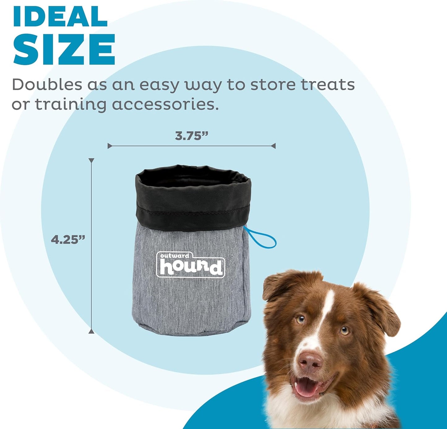 Outward Hound Treat Tote Hands-Free Dog Training Pouch